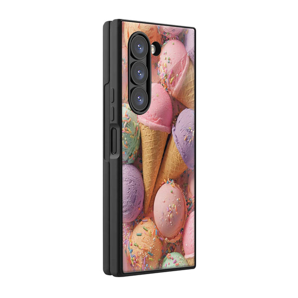 Cone Crush Samsung Z Fold Glass Case