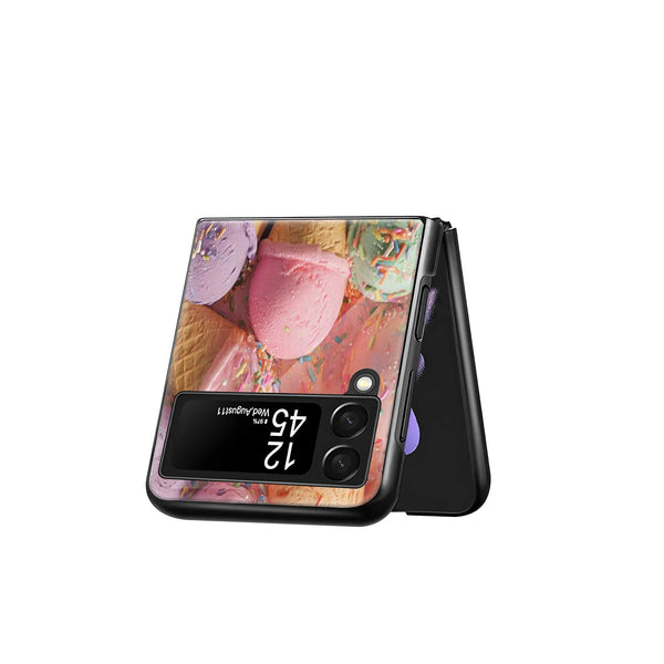 Cone Crush Samsung Z Flip Glass Case