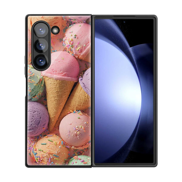 Cone Crush Samsung Z Fold Glass Case