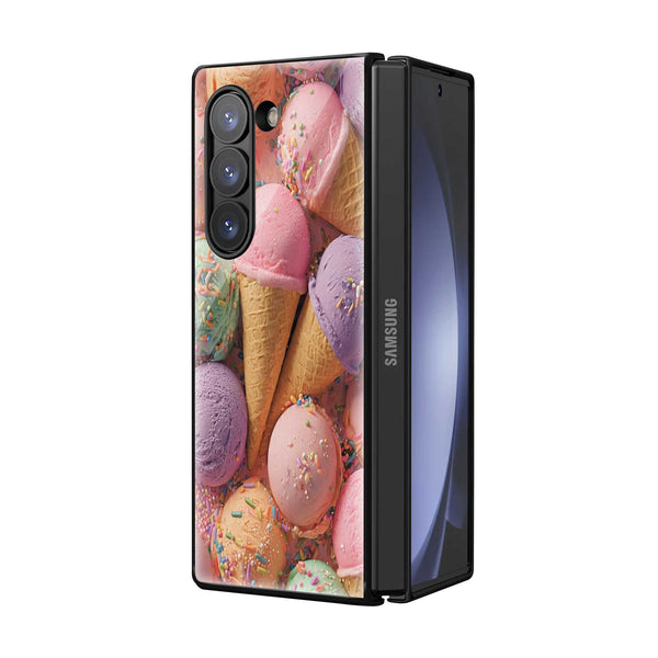 Cone Crush Samsung Z Fold Glass Case
