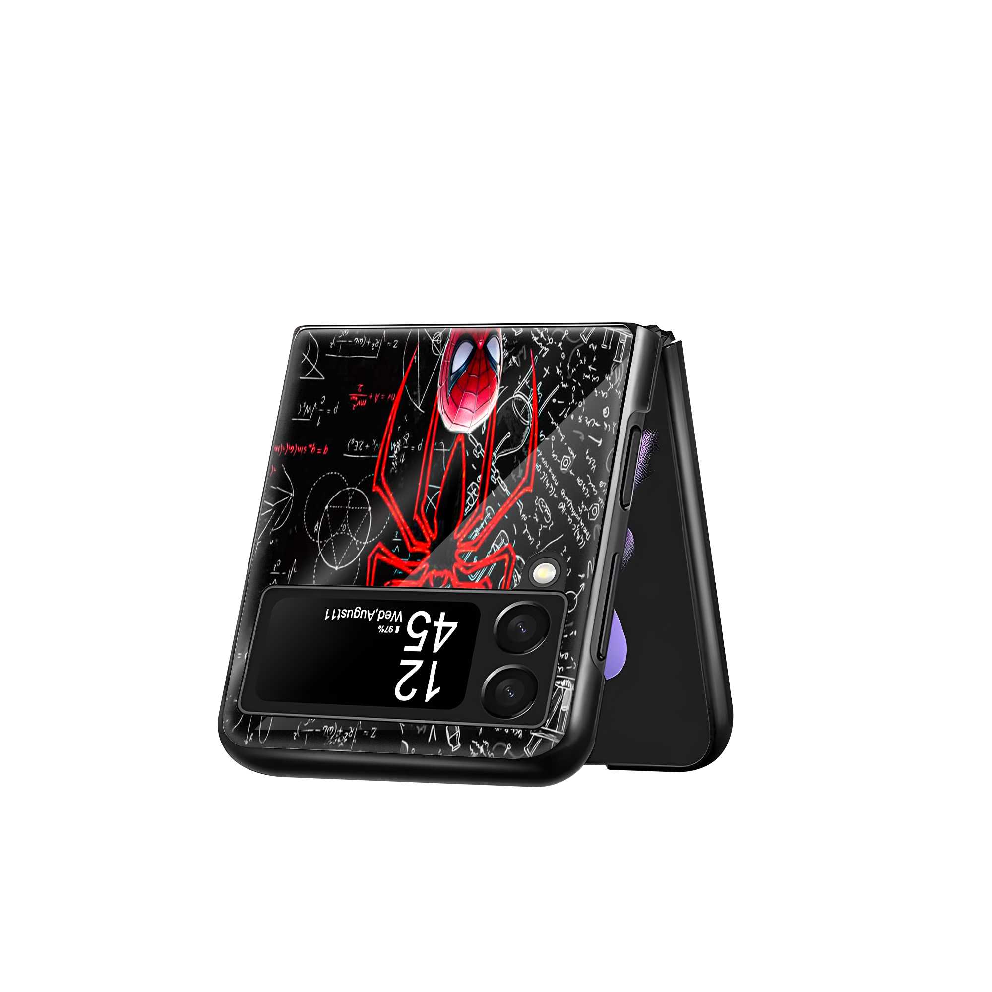 Cool Spider Samsung Z Flip Glass Case
