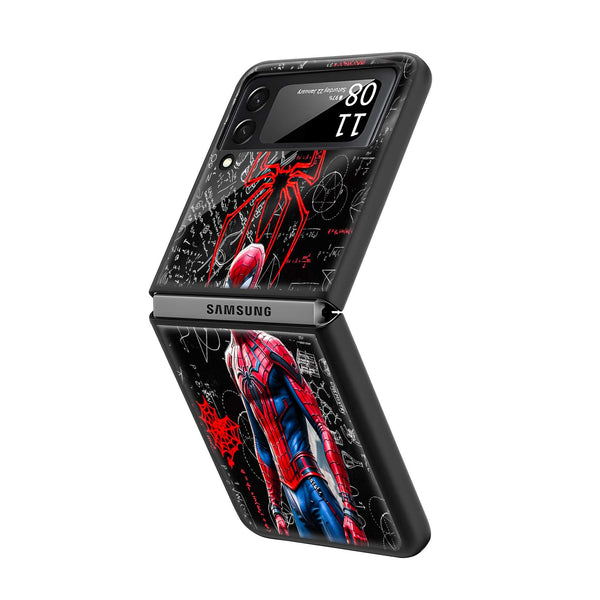 Cool Spider Samsung Z Flip Glass Case