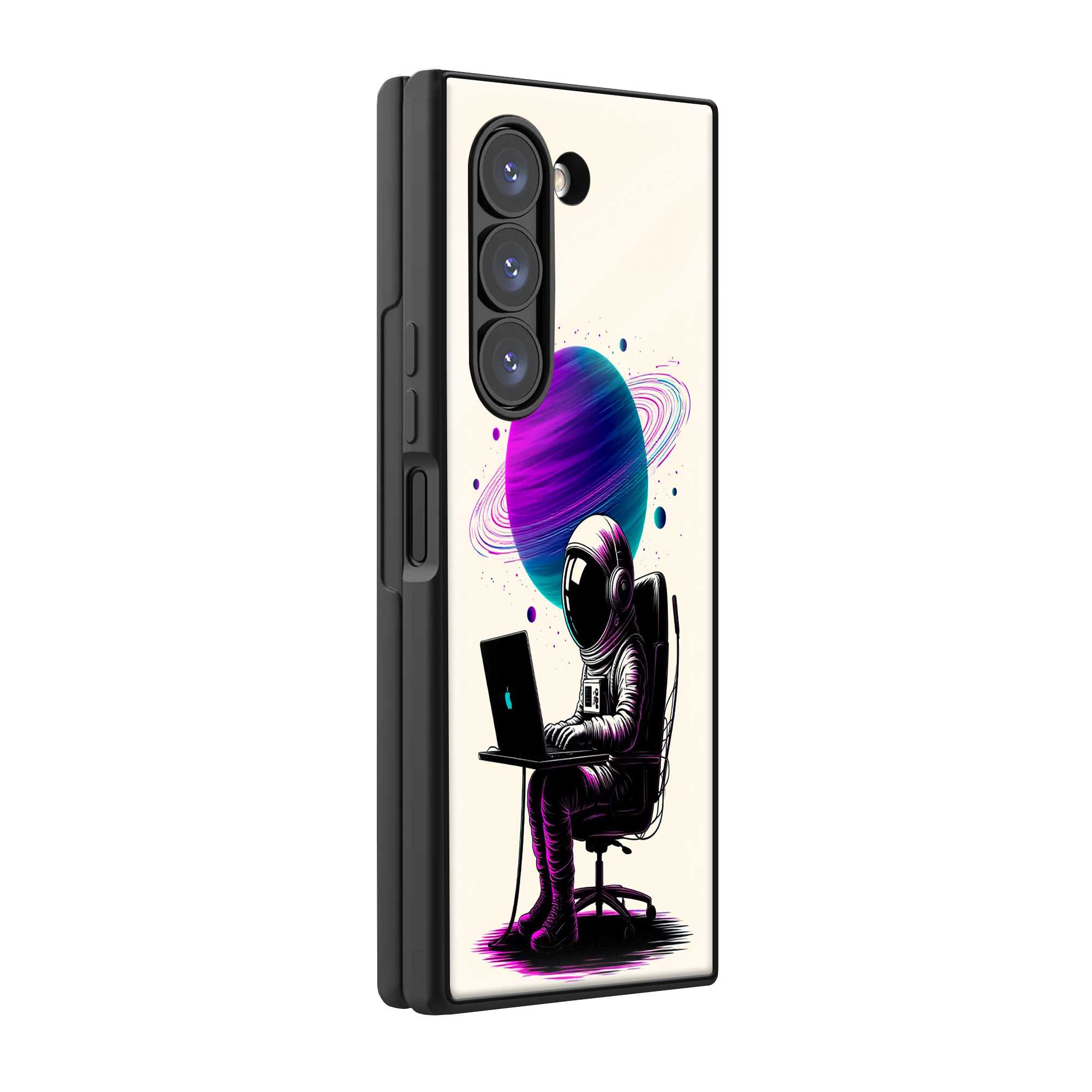 Cosmic Creator Samsung Z Fold Glass Case