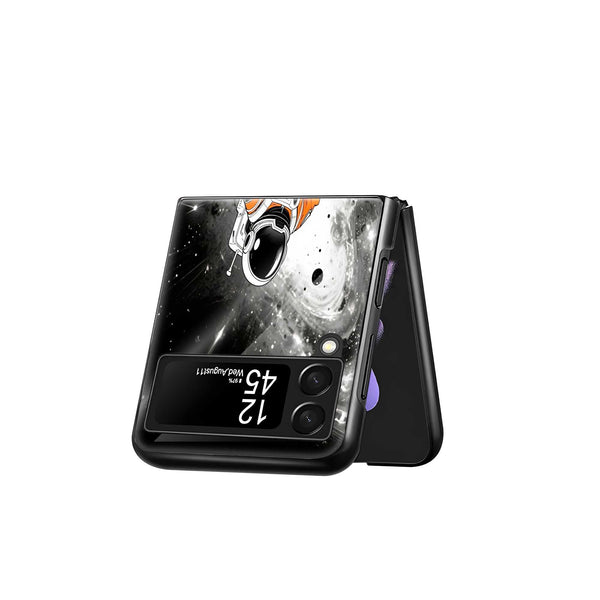 Cosmic Drift Samsung Z Flip Glass Case