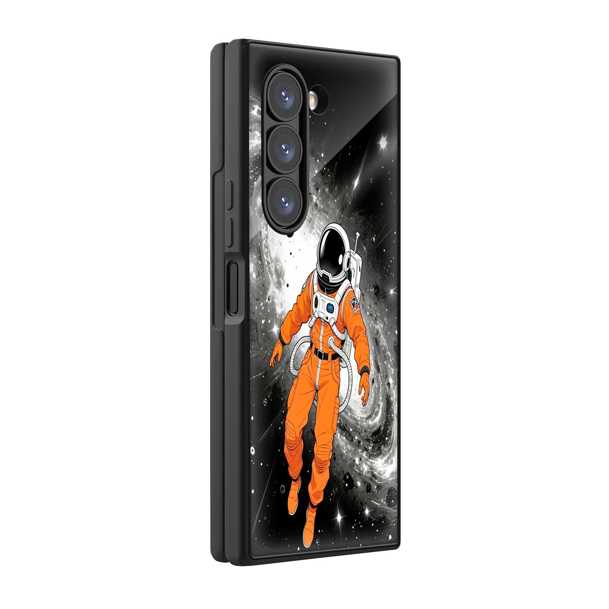 Cosmic Drift Samsung Z Fold Glass Case