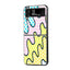 Cosmic Wave Samsung Z Flip Glass Case