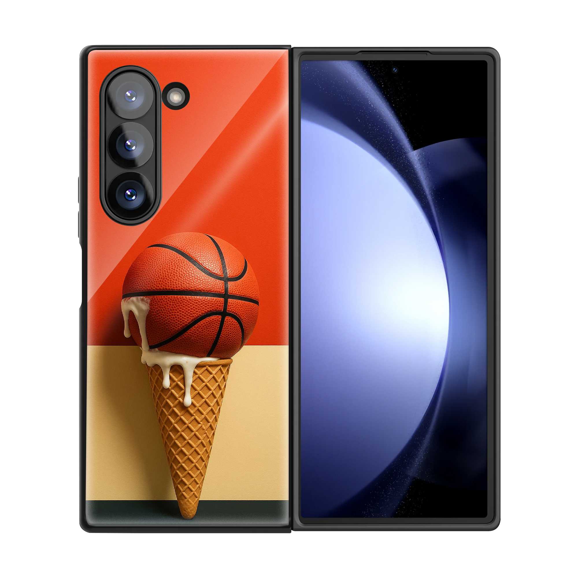 Court Cream Samsung Z Fold Glass Case