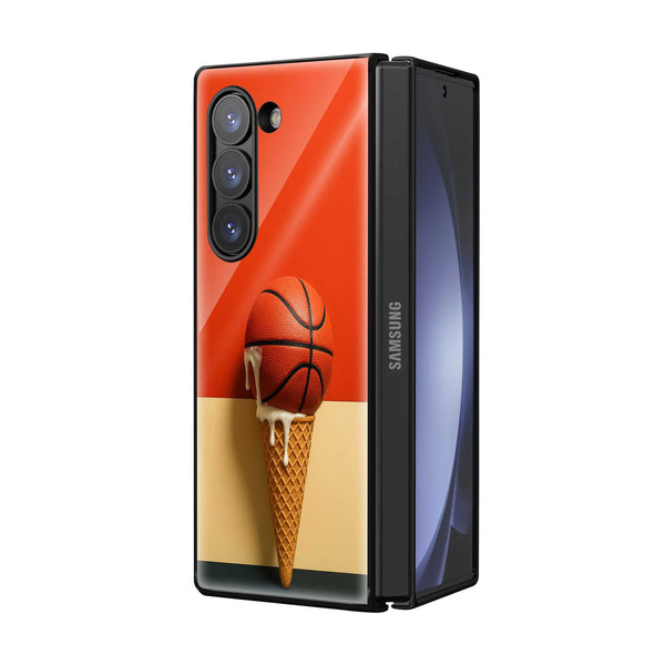 Court Cream Samsung Z Fold Glass Case