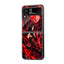 Crimson Itachi Samsung Z Flip Glass Case