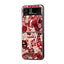 Crimson Rhythm Samsung Z Flip Glass Case