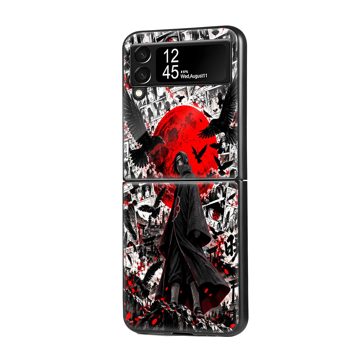 Crimson Shadow Samsung Z Flip Glass Case