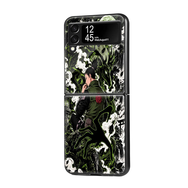 Crimson Tanjiro Samsung Z Flip Glass Case