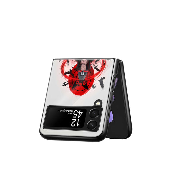 Crimson Crow Samsung Z Flip Glass Case