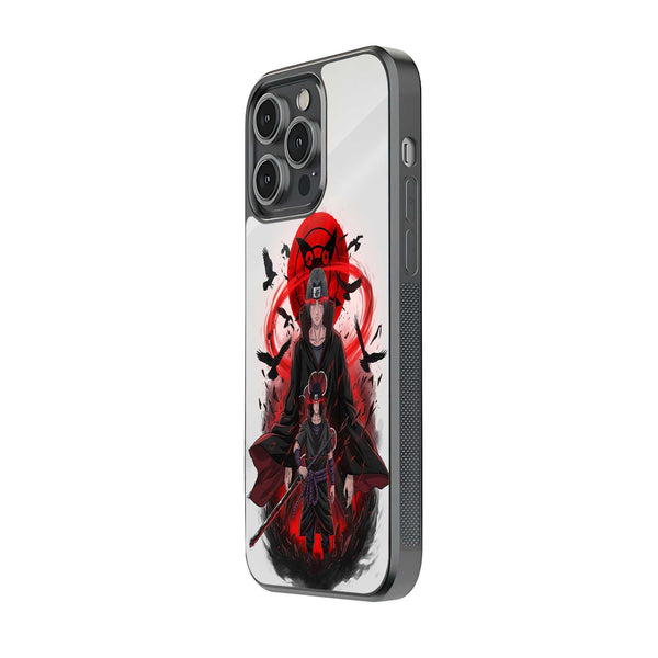 Crimson Crow Glass Case