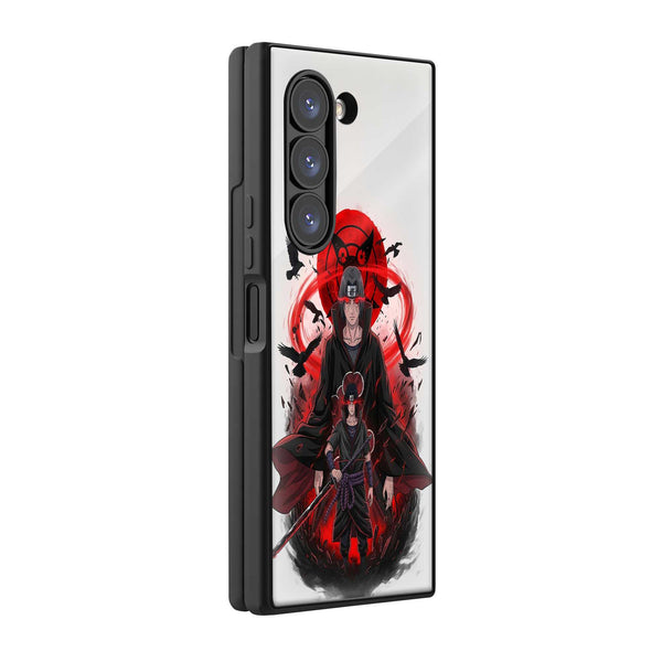 Crimson Crow Samsung Z Fold Glass Case