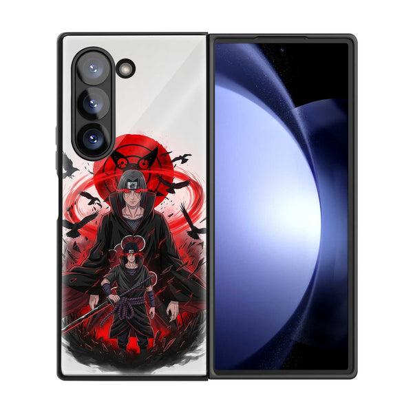 Crimson Crow Samsung Z Fold Glass Case