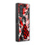 Crimson Eclipse Samsung Z Fold Glass Case