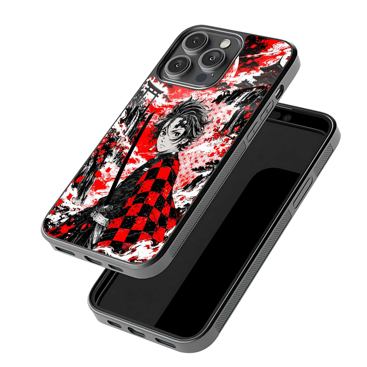 Crimson Eclipse Glass Case