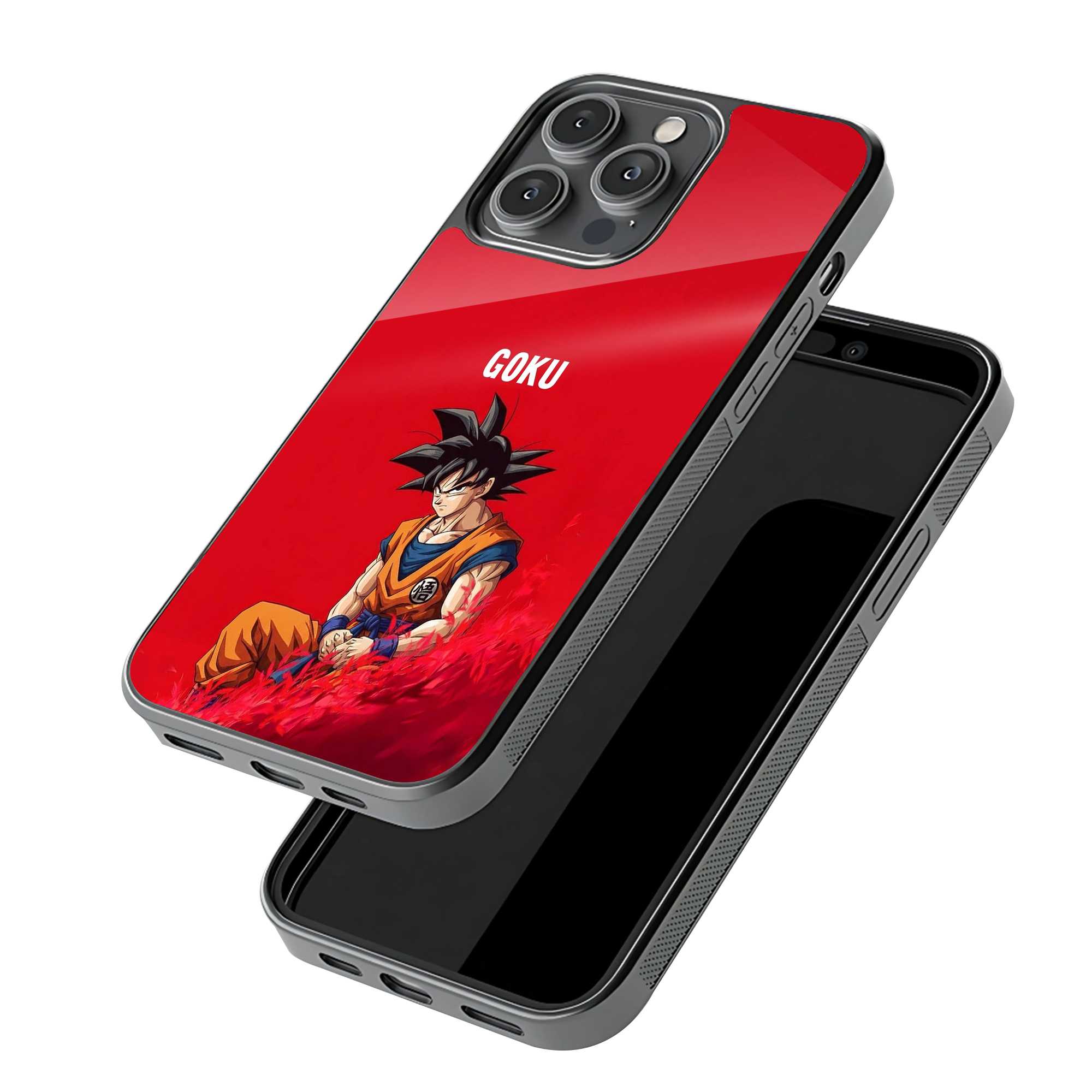 Crimson Goku Glass Case