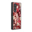 Crimson Rhythm Samsung Z Fold Glass Case