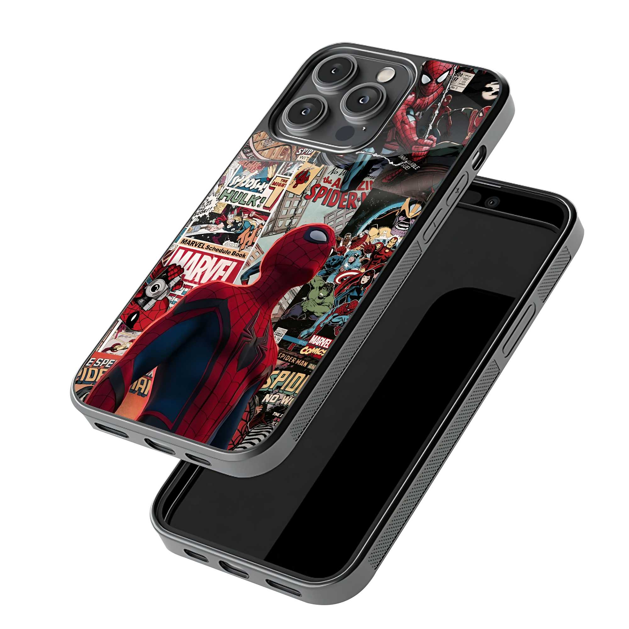 Crimson Web Breakout Glass Case