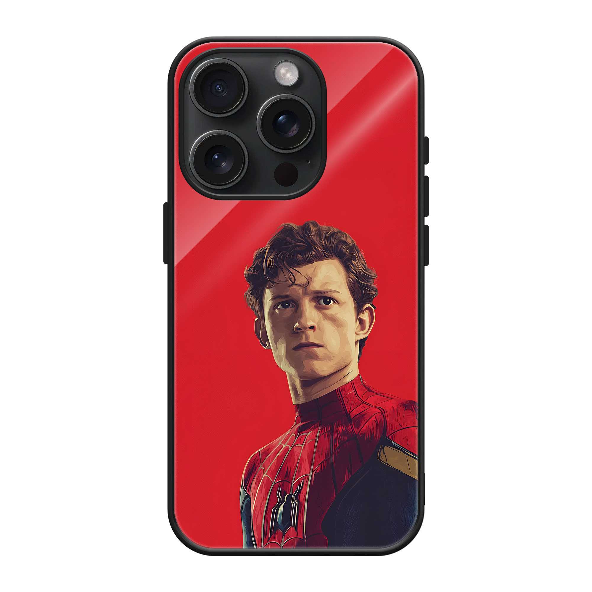 Crimson Web Hero Glass Case