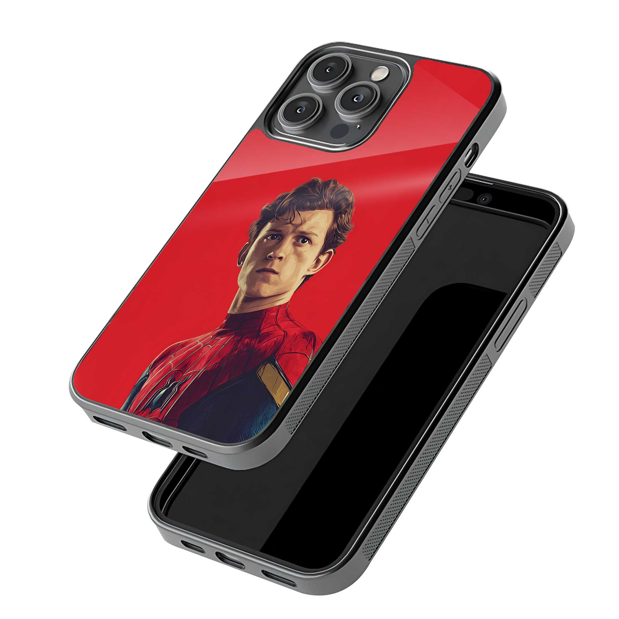 Crimson Web Hero Glass Case