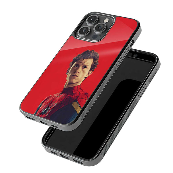 Crimson Web Hero Glass Case