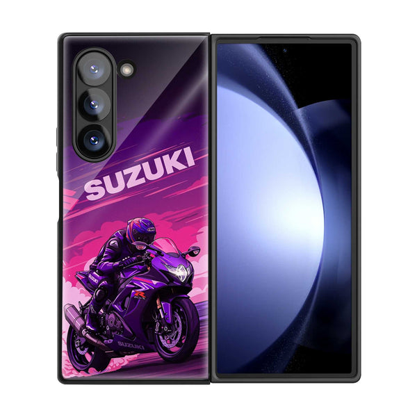 Cyber Speed Samsung Z Fold Glass Case