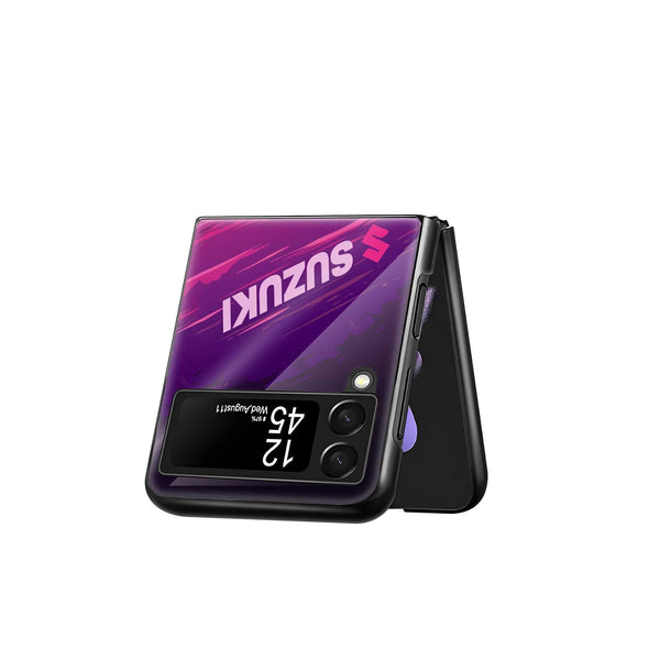 Cyber Speed Samsung Z Flip Glass Case