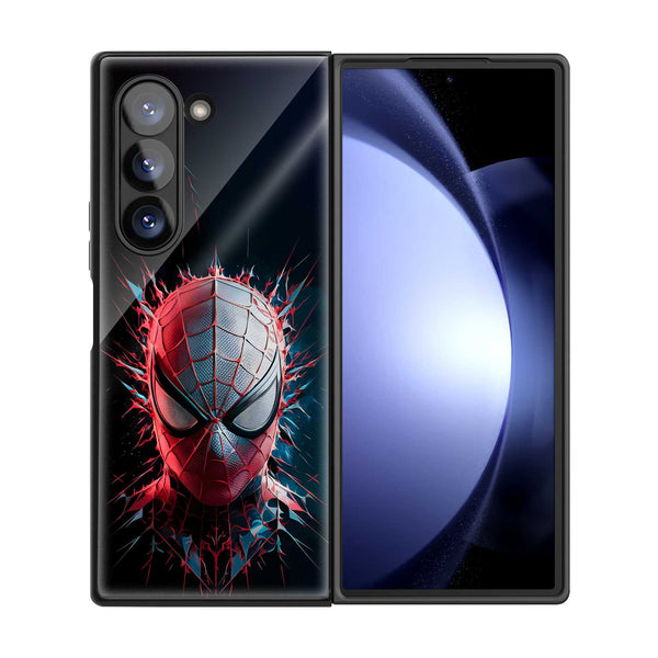 Cyber Spikes Samsung Z Fold Glass Case
