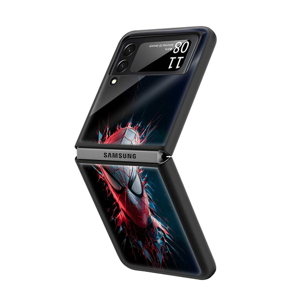 Cyber Spikes Samsung Z Flip Glass Case