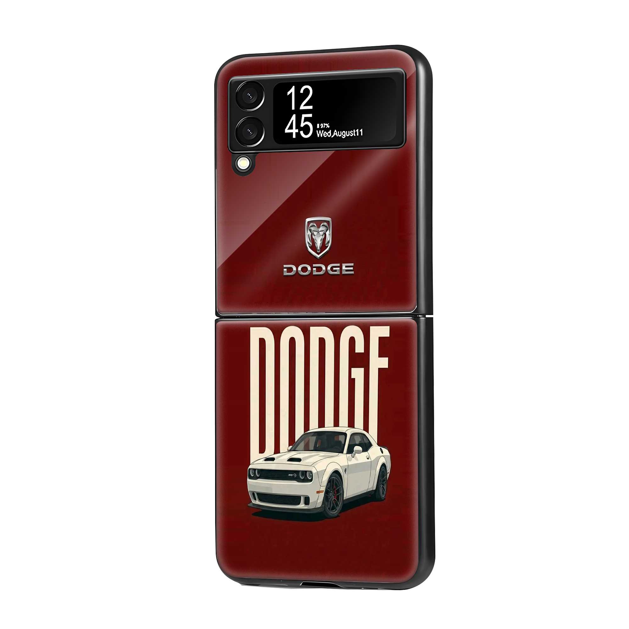 DODGE Samsung Z Flip Glass Case