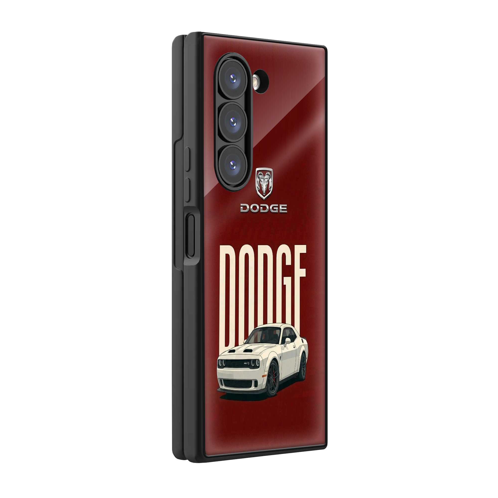 Dodge Samsung Z Fold Glass Case