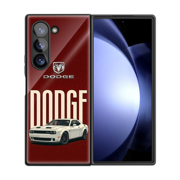 Dodge Samsung Z Fold Glass Case