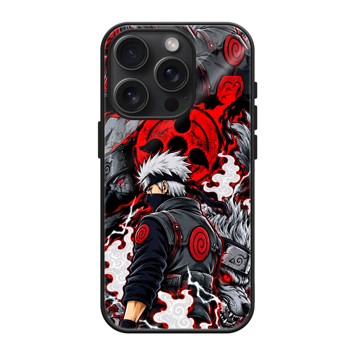Dark Itachi Glass Case Main image