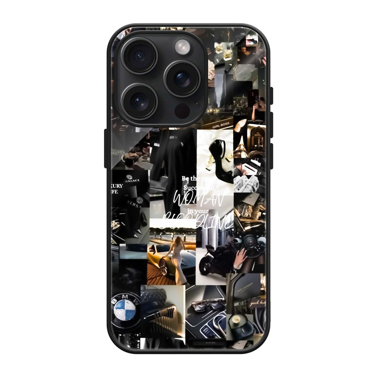 Dark Luxury Lifestyle Glass Case
