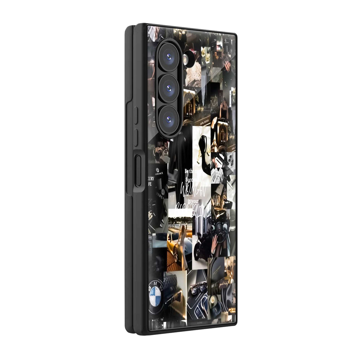Dark Luxury Lifestyle Samsung Z Fold Glass Case