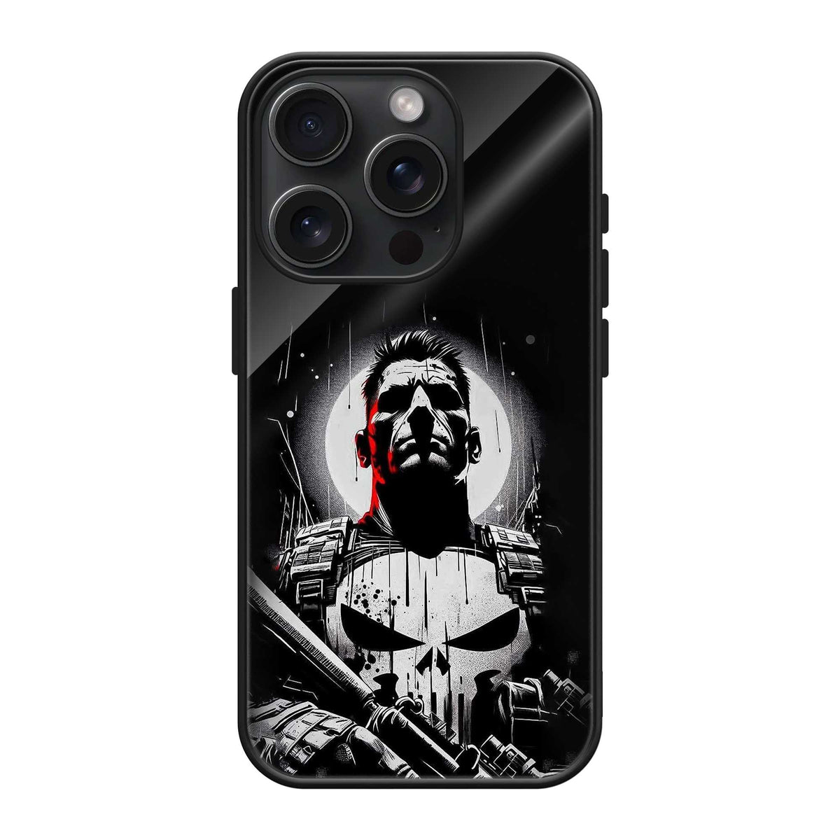 Dark Punisher Glass Case Main image