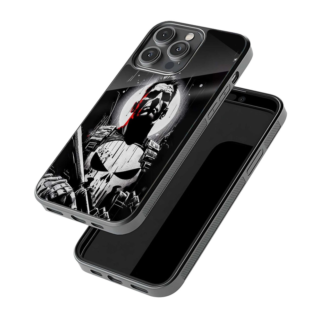 Dark Punisher Glass Case