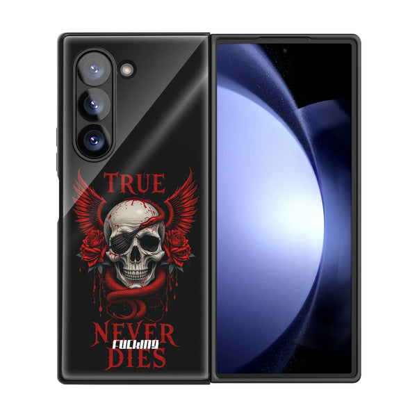 Dark Rebirth Samsung Z Fold Glass Case