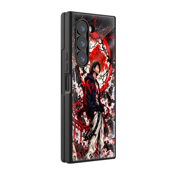 Dark Ronin Samsung Z Fold Glass Case