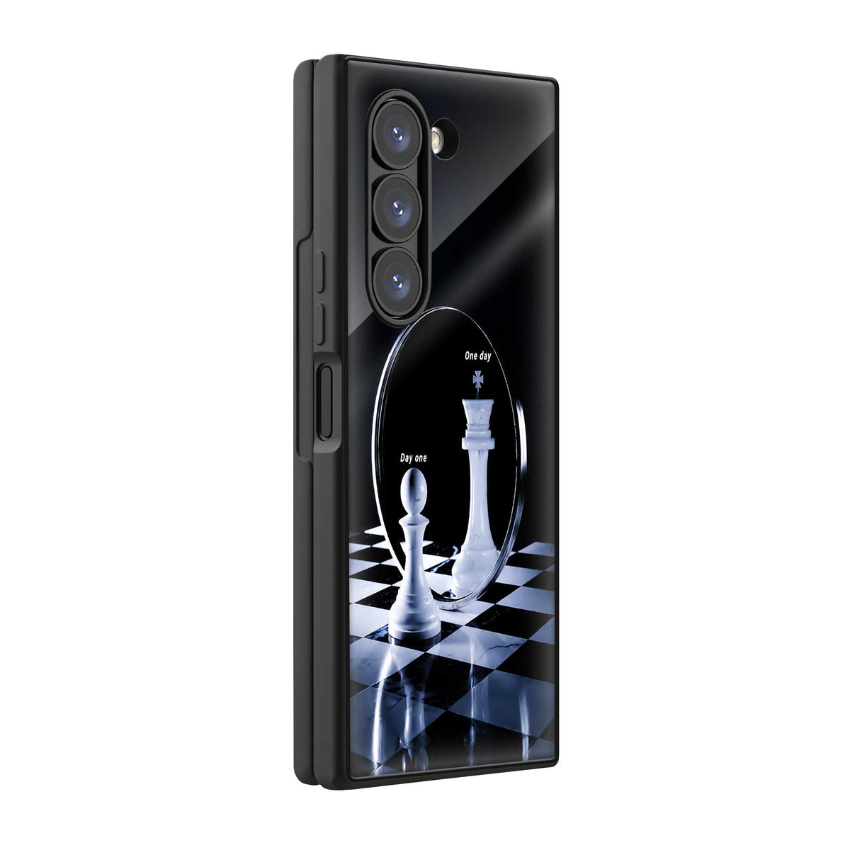Day one or One day Samsung Z Fold Glass Case
