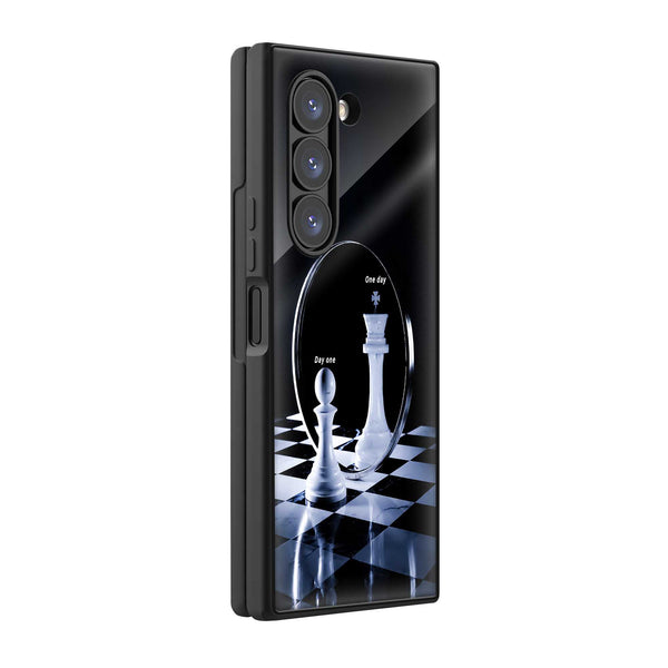 Day one or One day Samsung Z Fold Glass Case