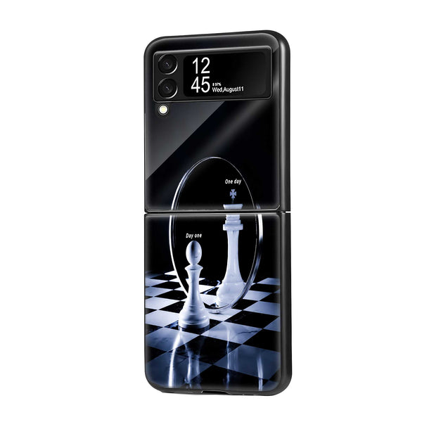 Day one or One day Samsung Z Flip Glass Case