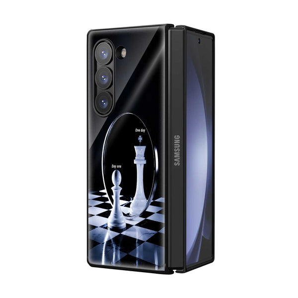 Day one or One day Samsung Z Fold Glass Case