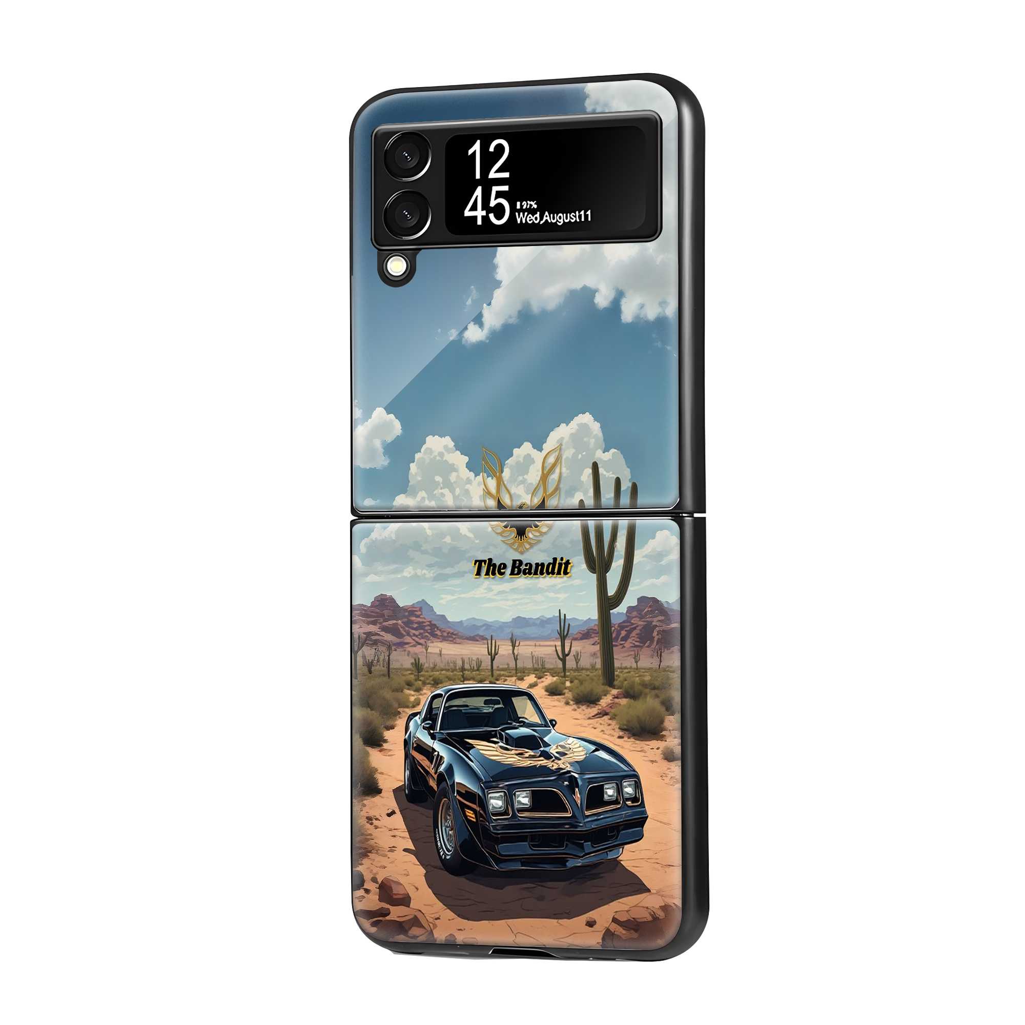 Desert Bandit Samsung Z Flip Glass Case