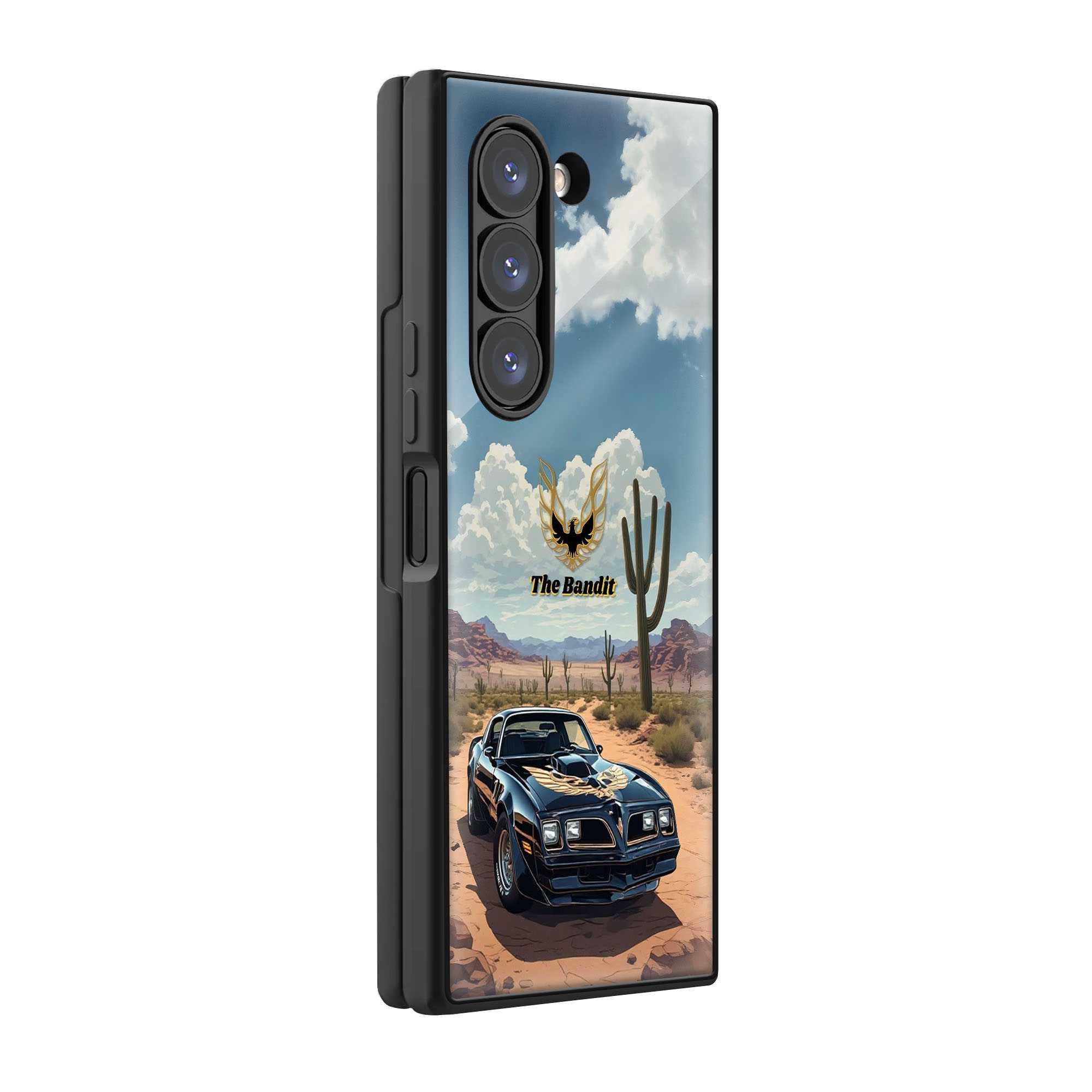 Desert Bandit Samsung Z Fold Glass Case