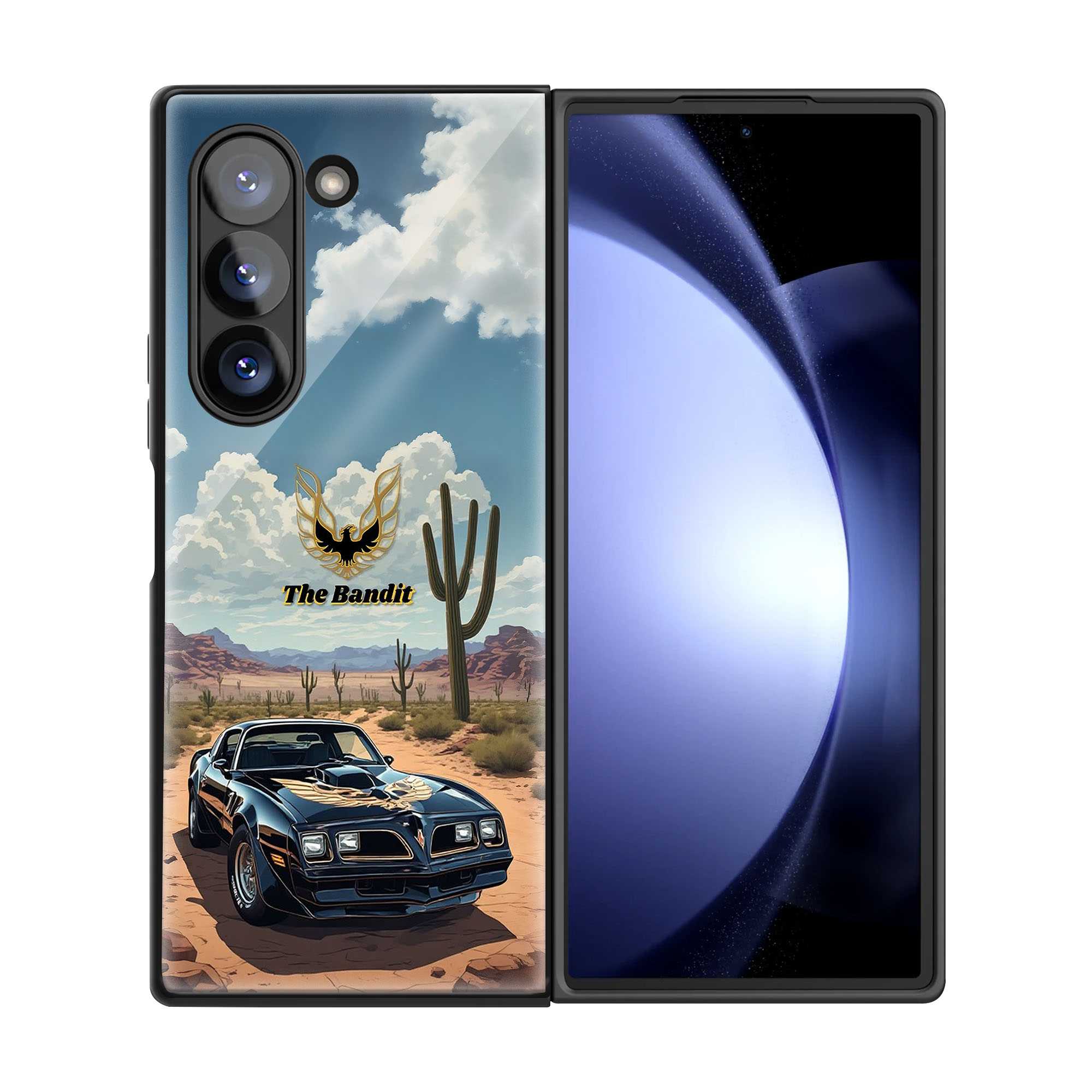 Desert Bandit Samsung Z Fold Glass Case