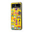 Desi Sticker Art Samsung Z Flip Glass Case